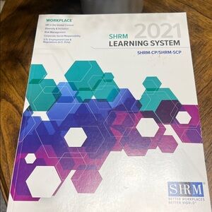 2021 SHRM Learning System Books